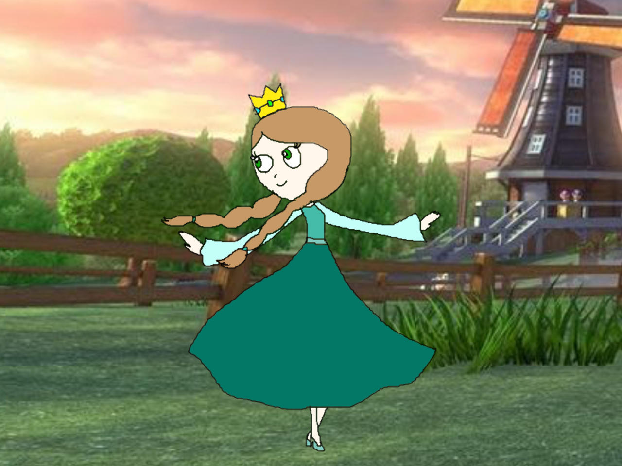 Princess Rosa X Trigger Princess Rose by KiraKiraVambre on DeviantArt