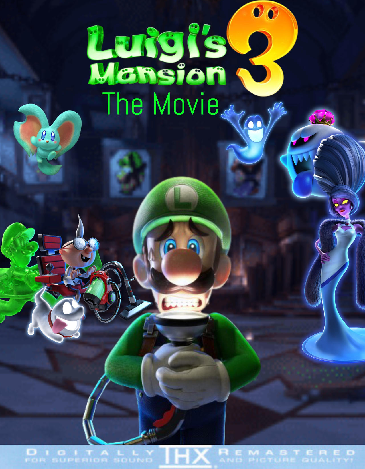Luigi's Mansion 3 Nintendo Switch Cover by PeterisBeter on DeviantArt
