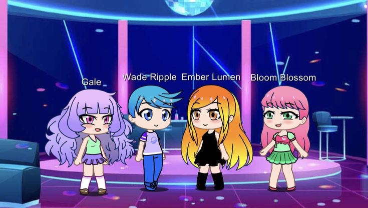 Sing and Dance with friends Gacha Club. Oc ideas friends Gacha life - Gacha  Club Dolls | Poster