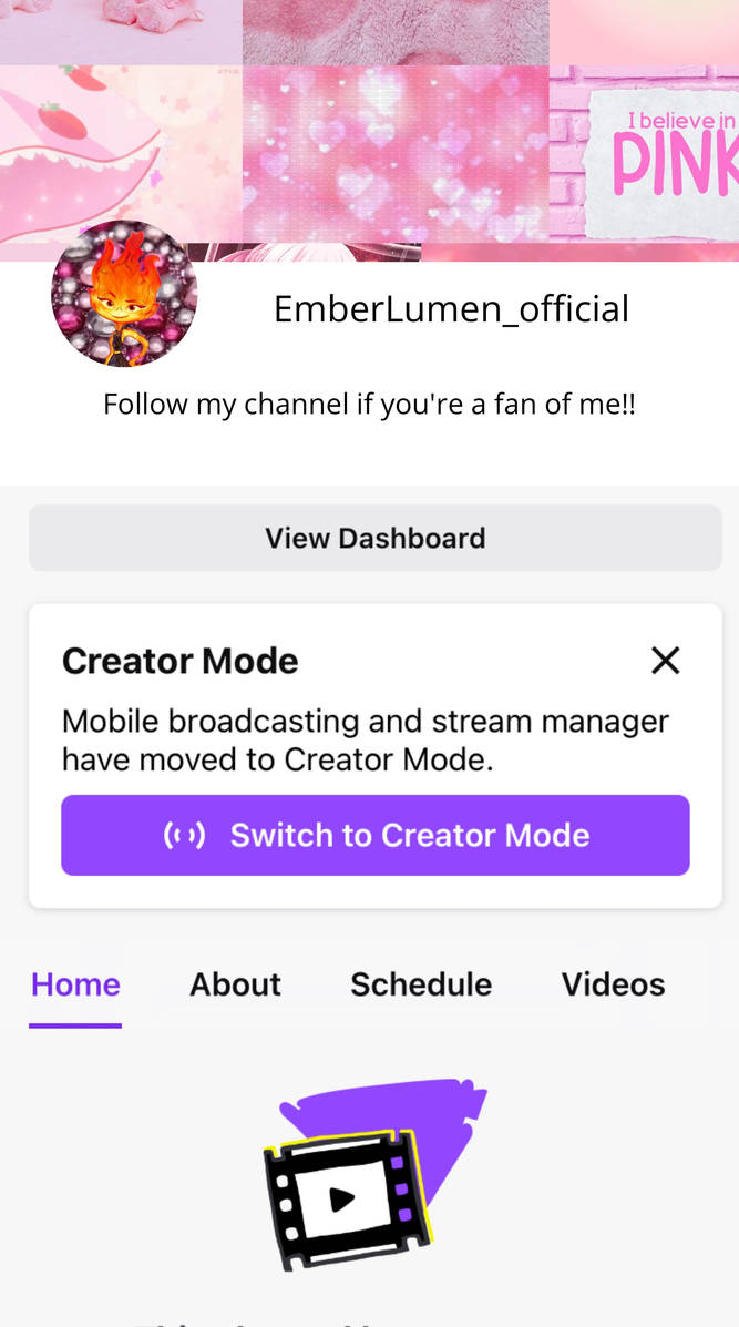 Ember Rutledge Ember's Twitch profile by KiraKiraVambre on DeviantArt