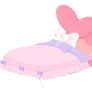 My Melody ears bed