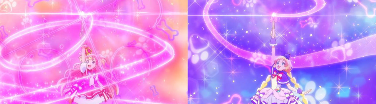Energy ribbons mural by KiraKiraVambre on DeviantArt