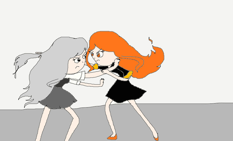 Bossiest Most bossiest catfight by KiraKiraVambre on DeviantArt