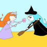 Ember (Glinda) vs. Ember (Elphaba)