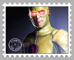 Reverse Flash Postage Stamp - The Flash on CW