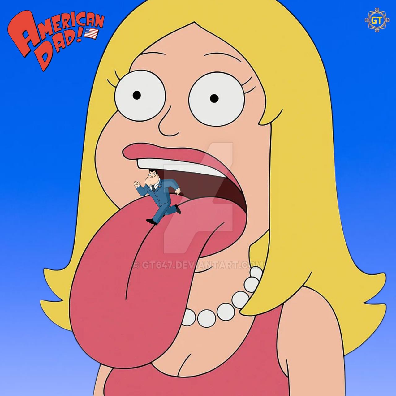 Francine And Little Stan Smith American Dad By GT647 On DeviantArt francine-and-little-stan-smith-american-dad-by-gt647-on-deviantart