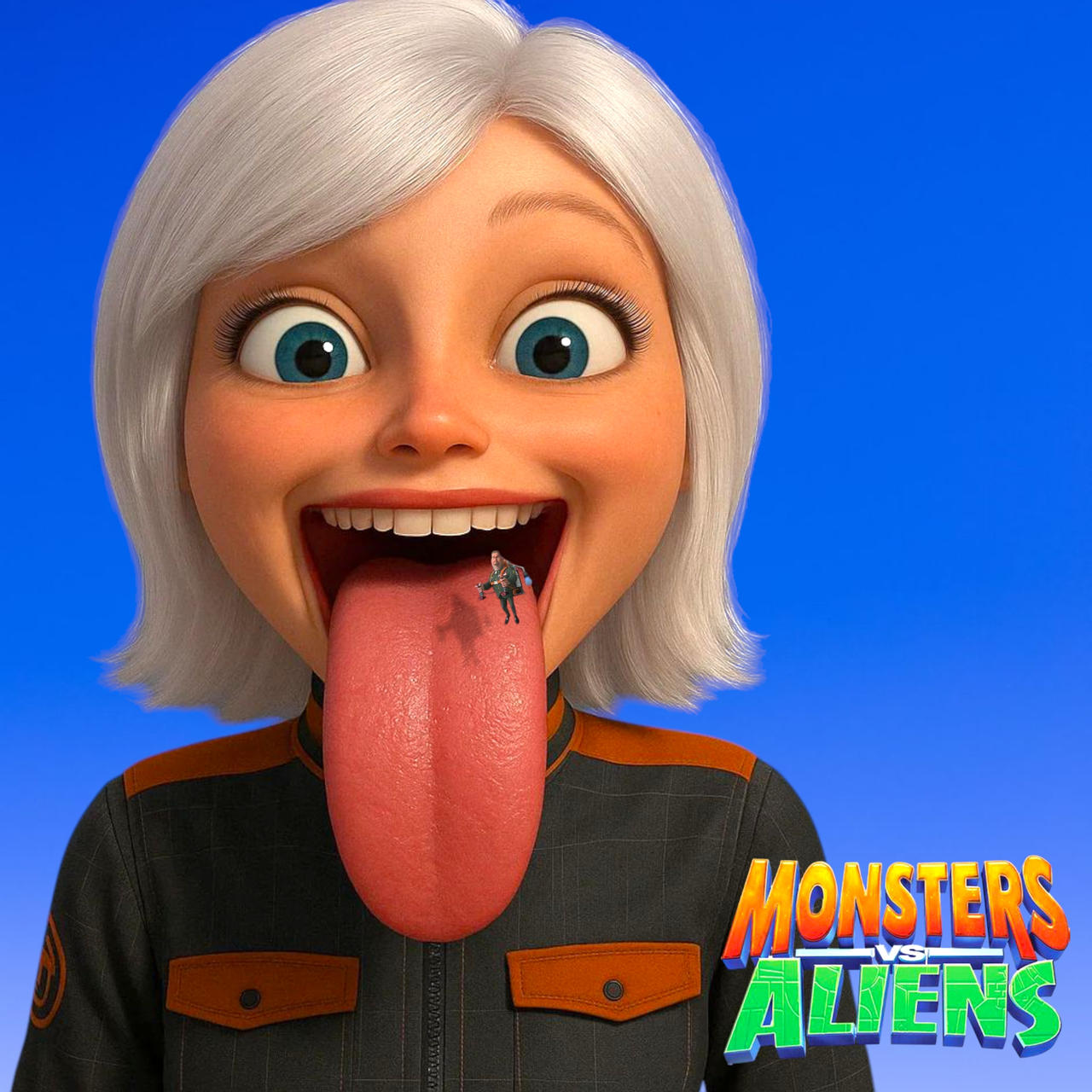 Susan and General Monger - Monsters vs Aliens by GT647 on DeviantArt