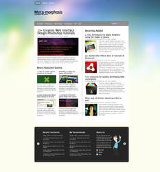 Meta-morphosis Wordpress Theme