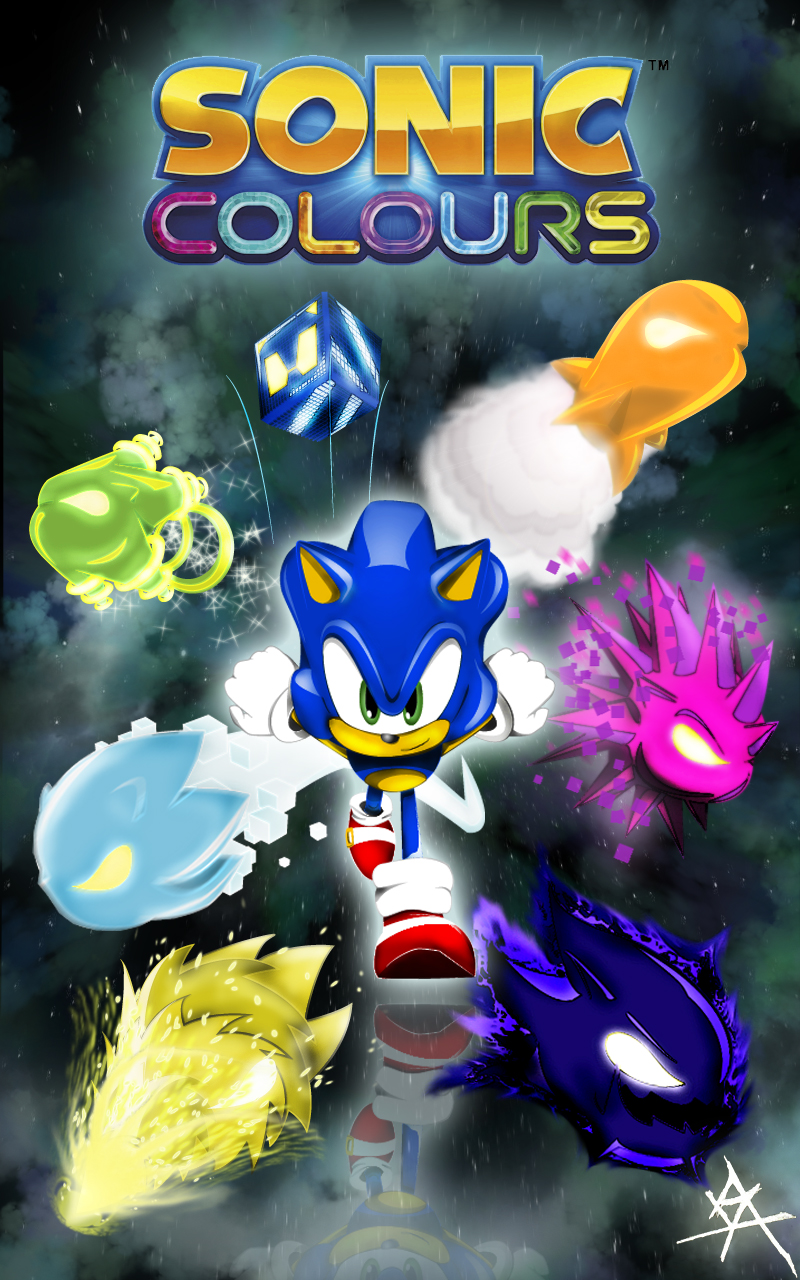 Sonic Colours Wisp Forms