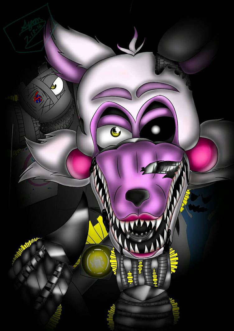 Mangle Fan Art By TheSyanAlfaWolf On DeviantArt mangle-fan-art-by-thesyanalfawolf-on-deviantart