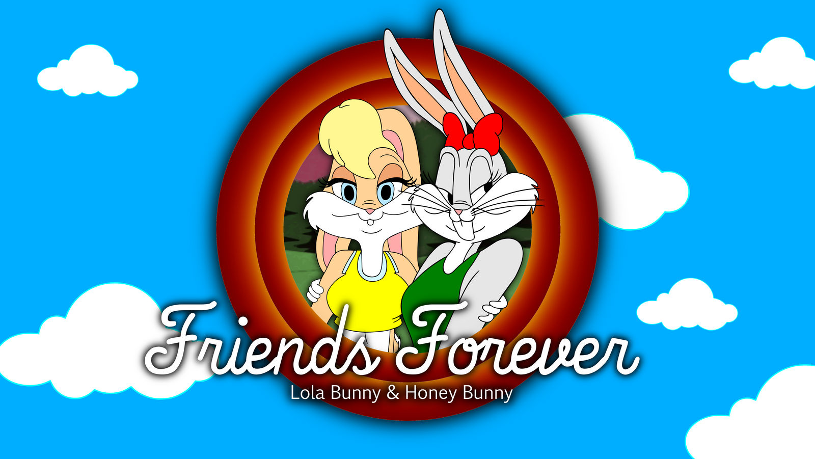 Honey Bunny and Lola Bunny - Friends Forever
