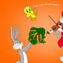 Bugs Bunny, Honey Bunny and Tweety