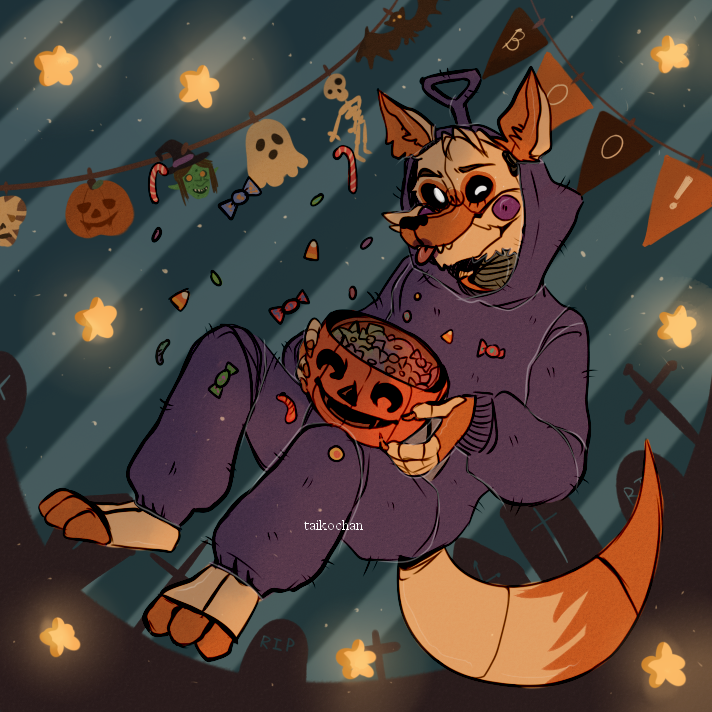 Lolbit - Behind The TV Screen  FNAF FanArt by Laviihx on DeviantArt