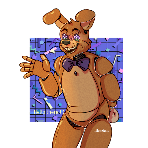Springbonnie Shushing Springbonnie by taikochann on DeviantArt