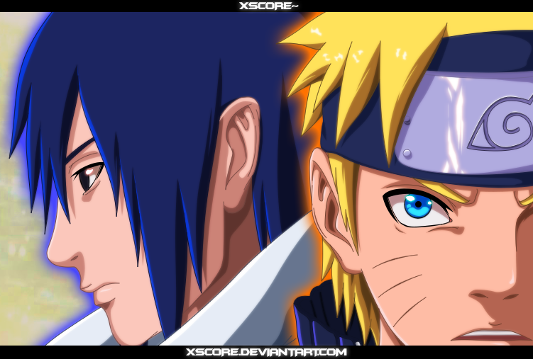 Naruto and Sasuke