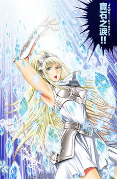 Saint Seiya Saintia Sho Katya attack