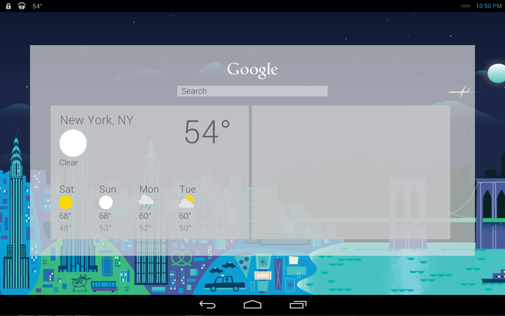 WIP Android Jelly Bean for Rainmeter V2 Google Now