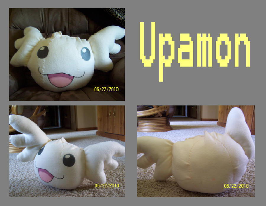 Upamon Plushie by XxDessysaurxX on DeviantArt