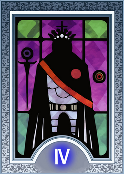 Persona Tarot Card HD - The Emperor