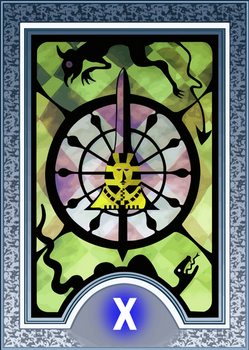 Persona Tarot Card HD - The Wheel of Fortune