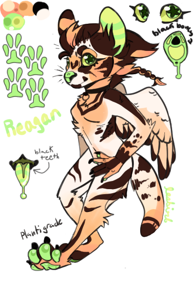 Reagan - Fursona Ref