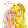 Bowtie and Applejack