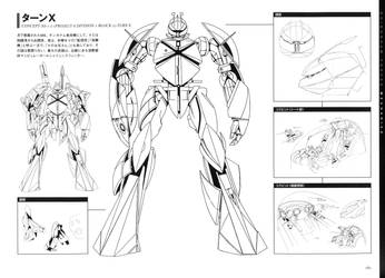 Turn X Gundam (Rare Concept Reference Sheet)