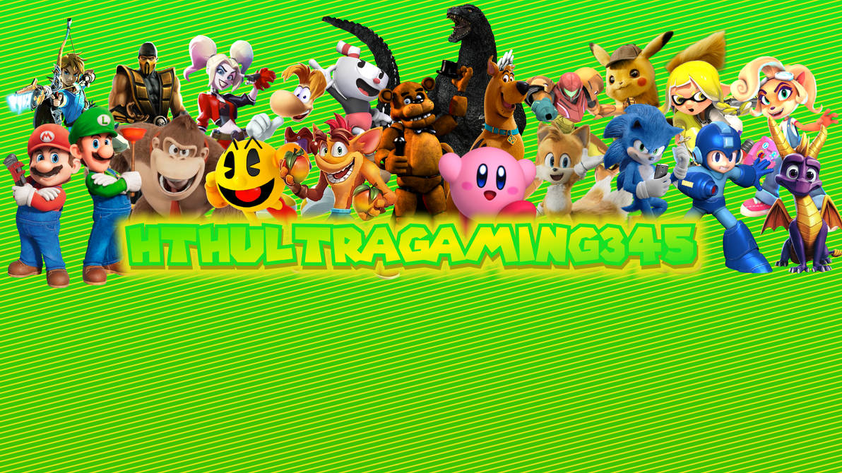 My Updated Youtube Channel Art by HazrieHedgehog290 on DeviantArt