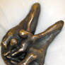 Intimacy - finished bronze