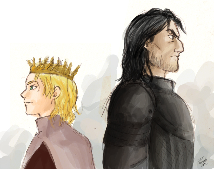 The King and the Dog - Joffrey and Sandor