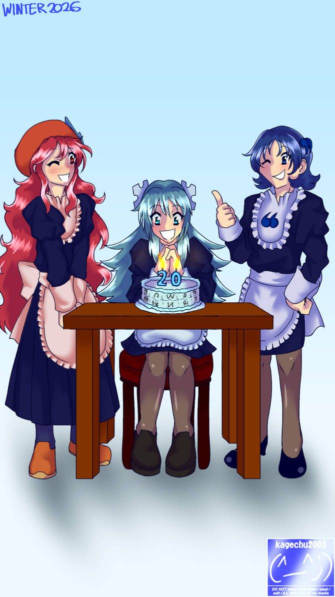 Wikiped Tan Wikipe-tan's 20th birthday! by KageChu2005 on DeviantArt