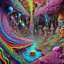 Acid Landscape Art