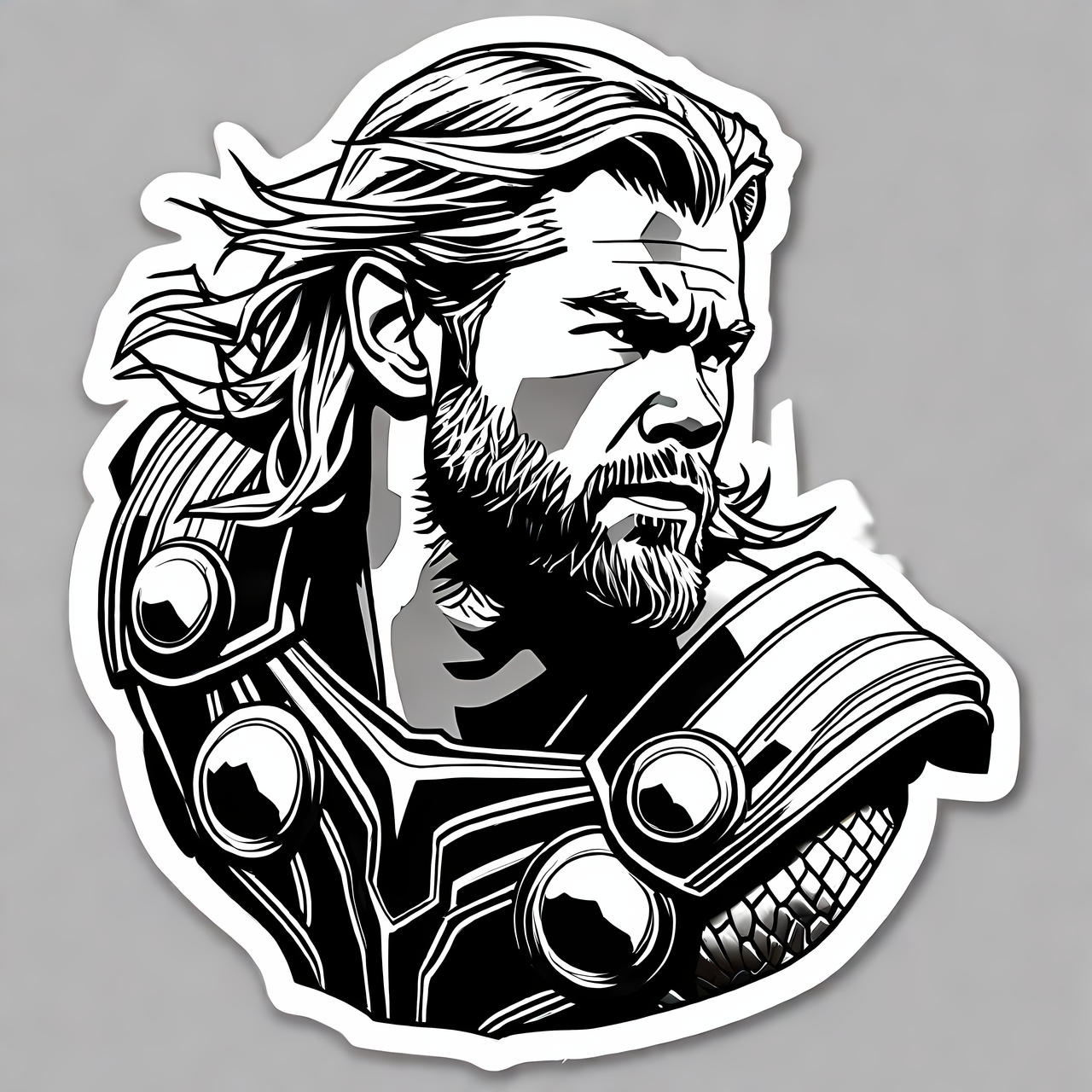 Thor sticker by TheGateKeep on DeviantArt