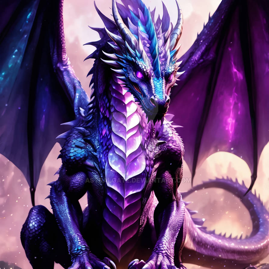 Amethyst Deviantart Amethyst Dragon 2 by AstralGate on DeviantArt