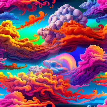 Psychedelic Cloudscape