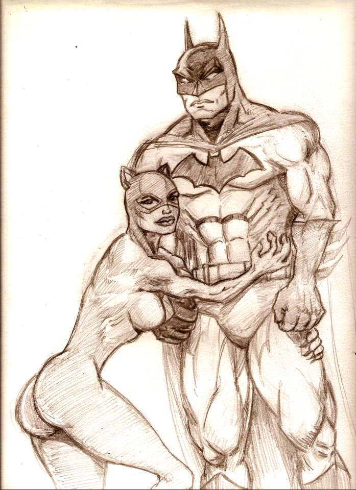 Batman and Catwoman