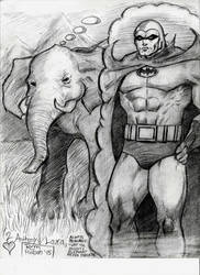 Phantom Batman and the Mighty Elephant