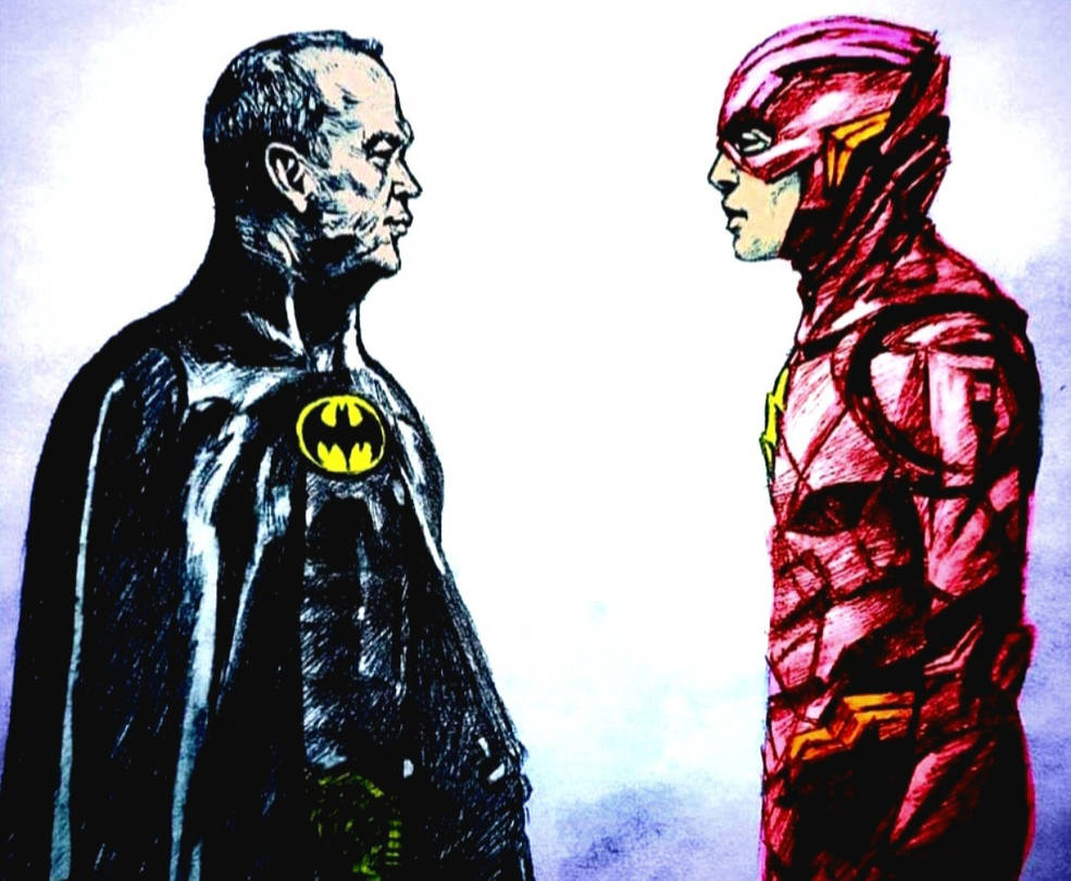SURPRISE: The Flash meets Batman by MisterHydesSon on DeviantArt