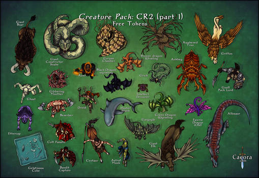 CR 2 -Part 1- Creature Pack