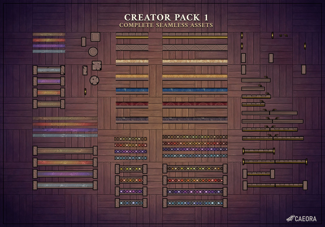 Creator Pack 1 - Complete by Caeora on DeviantArt