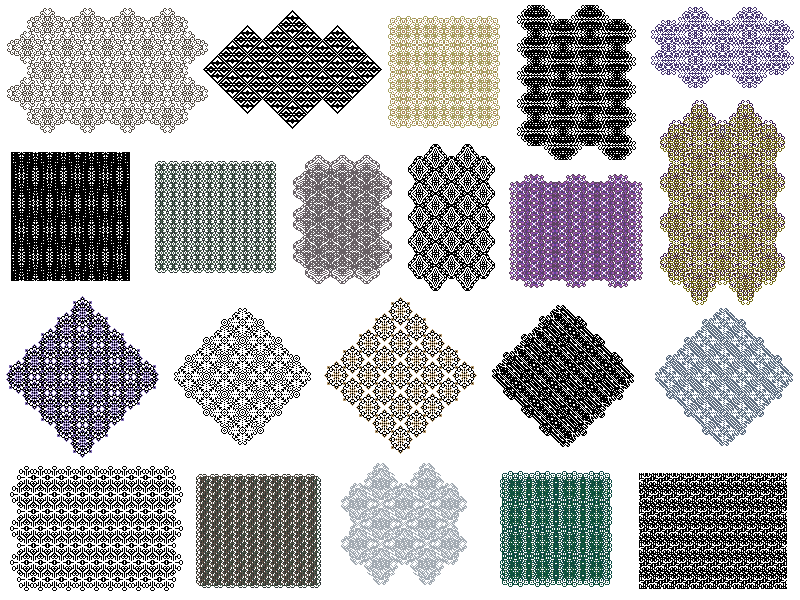 Deviantart Pattern Chart Pattern Pack 8 by Ahborson on DeviantArt