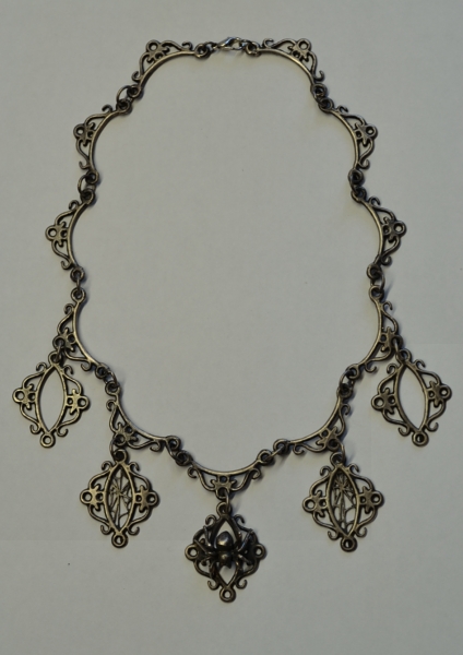 Drow Neckpiece - Oxidized 2