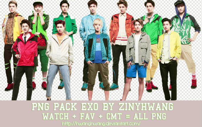 [PNG PACK#3] EXO