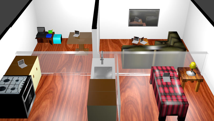 Interior house design by Storm-Cwalker on DeviantArt