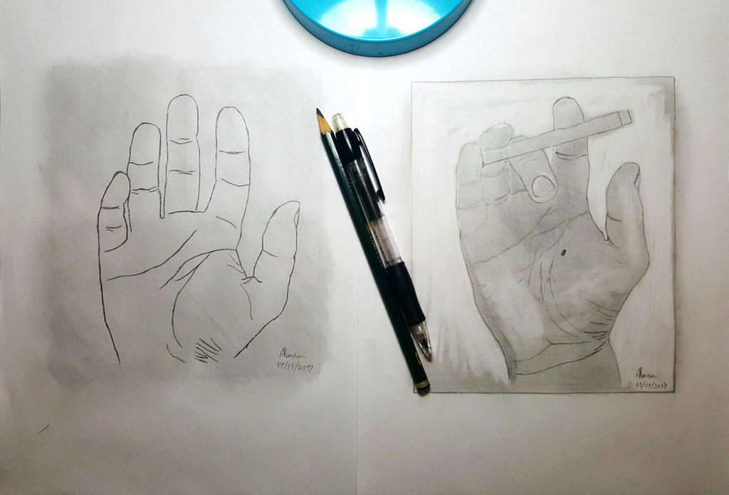 Training Draw Training - drawing hands by AlexessVC on DeviantArt