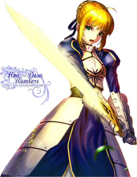 Render #10: Saber (Fate Stay Night)