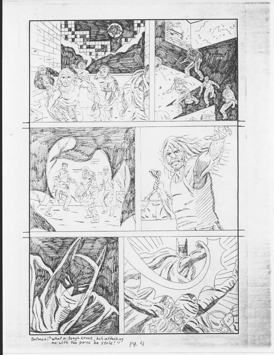 Batman vs. thugs page 4