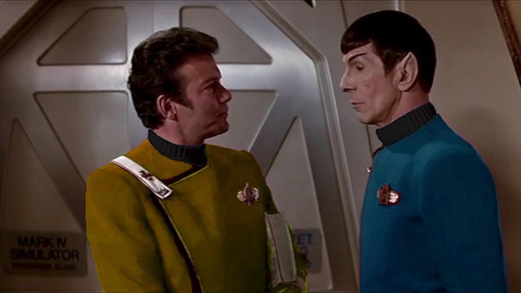 Star Trek: T.O.S. Colors (Kirk And Spock) by RoyPrince on DeviantArt