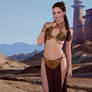 Natalie Portman As Slave Leia