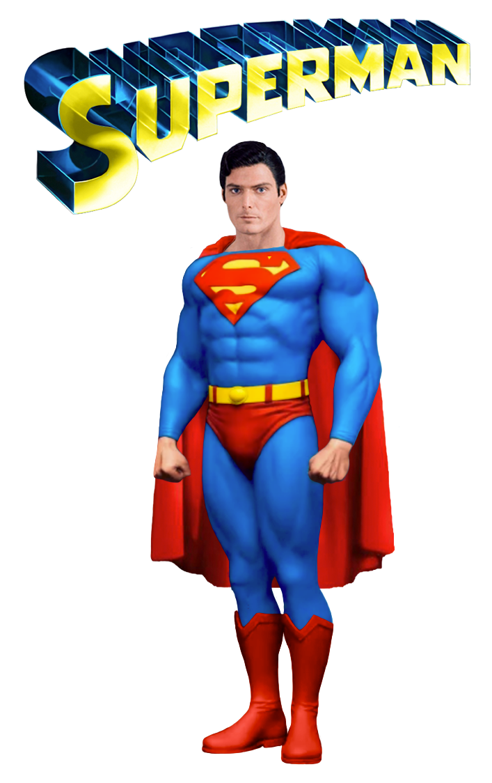 Superman Christopher Reeve Transparent PNG by RoyPrince on DeviantArt